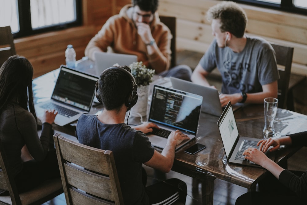 A team of IT professionals